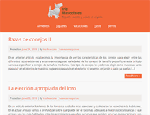 Tablet Screenshot of irismascota.es